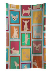 Lots of Chihuahua Kitchen Towel Dish Cloths Guest Hand Towel Decorative Bathroom Towel for Face,Tea, Dishcloth, Kitchen and Bath