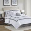 8 Piece Embroidered Comforter Set