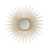 Sunburst Wall Decor Mirror 14.5"D