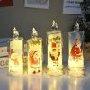 Christmas Flameless Candles for Home Decoration Christmas Gift