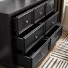 Modern 7 Drawers Dresser 7 Drawers Cabinet,Chest of Drawers Closet Organizers and Storage Clothes Storage Drawers Cabinet for Living Room