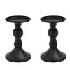 2/4pcs Metal Candle Holders Wedding Candlestick Crafts Candle Stand Centerpiece Road Lead Living Room Wedding Party Table Decor