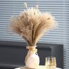 60/62/76/80/85/100pcs Boho Pampas Grass Bouquet Home Decor Floral Dried Flowers Wedding Arrangements Natural Reed Bunny Tails