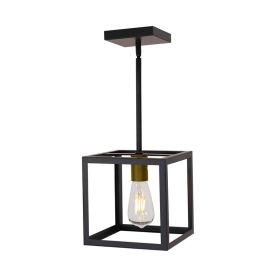 Adjustable Metal Hanging Lamp Cage For Kitchen (Type: Style B, Color: As pic show)